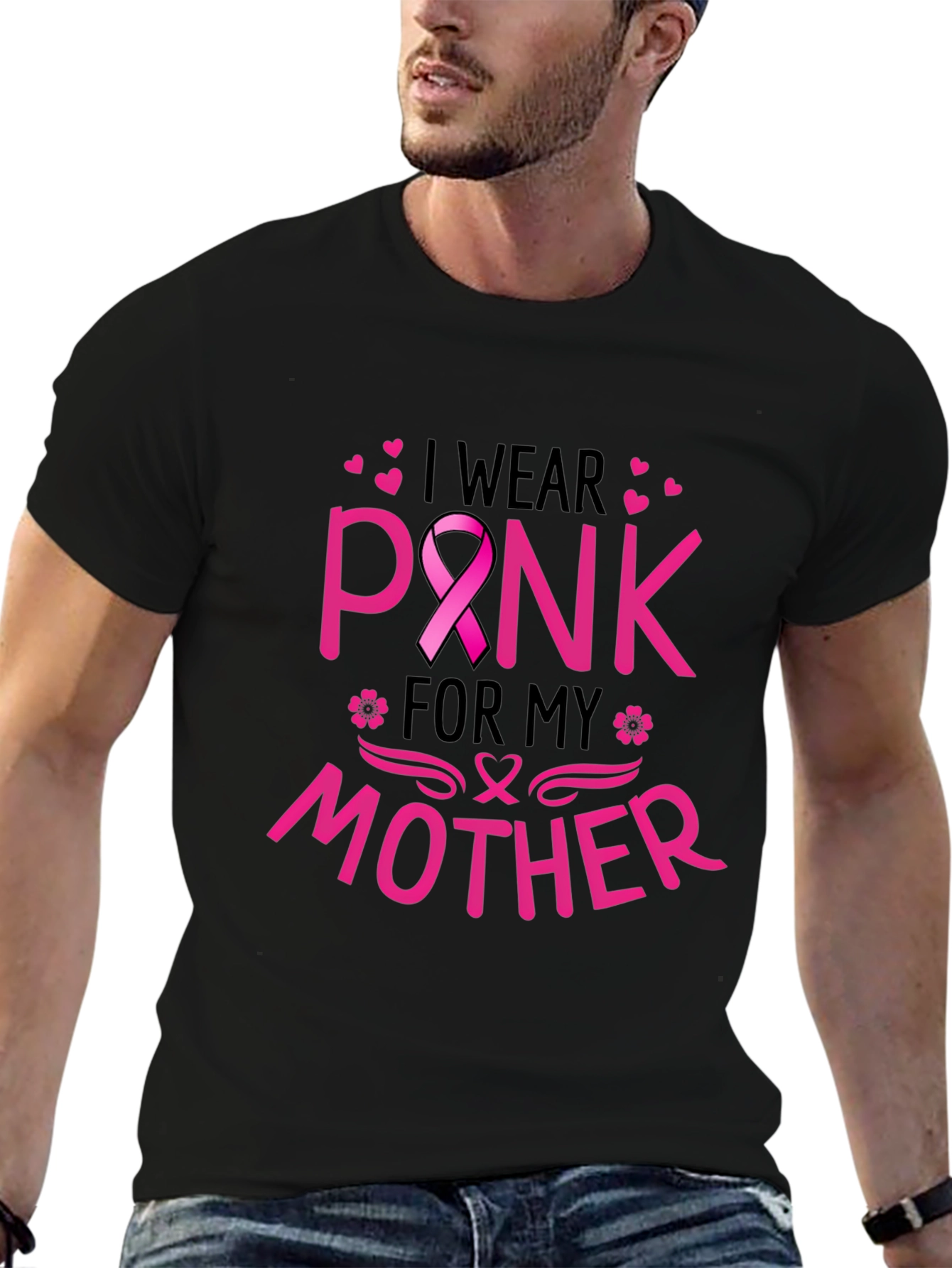 I Wear Pink For My Mother T-Shirt