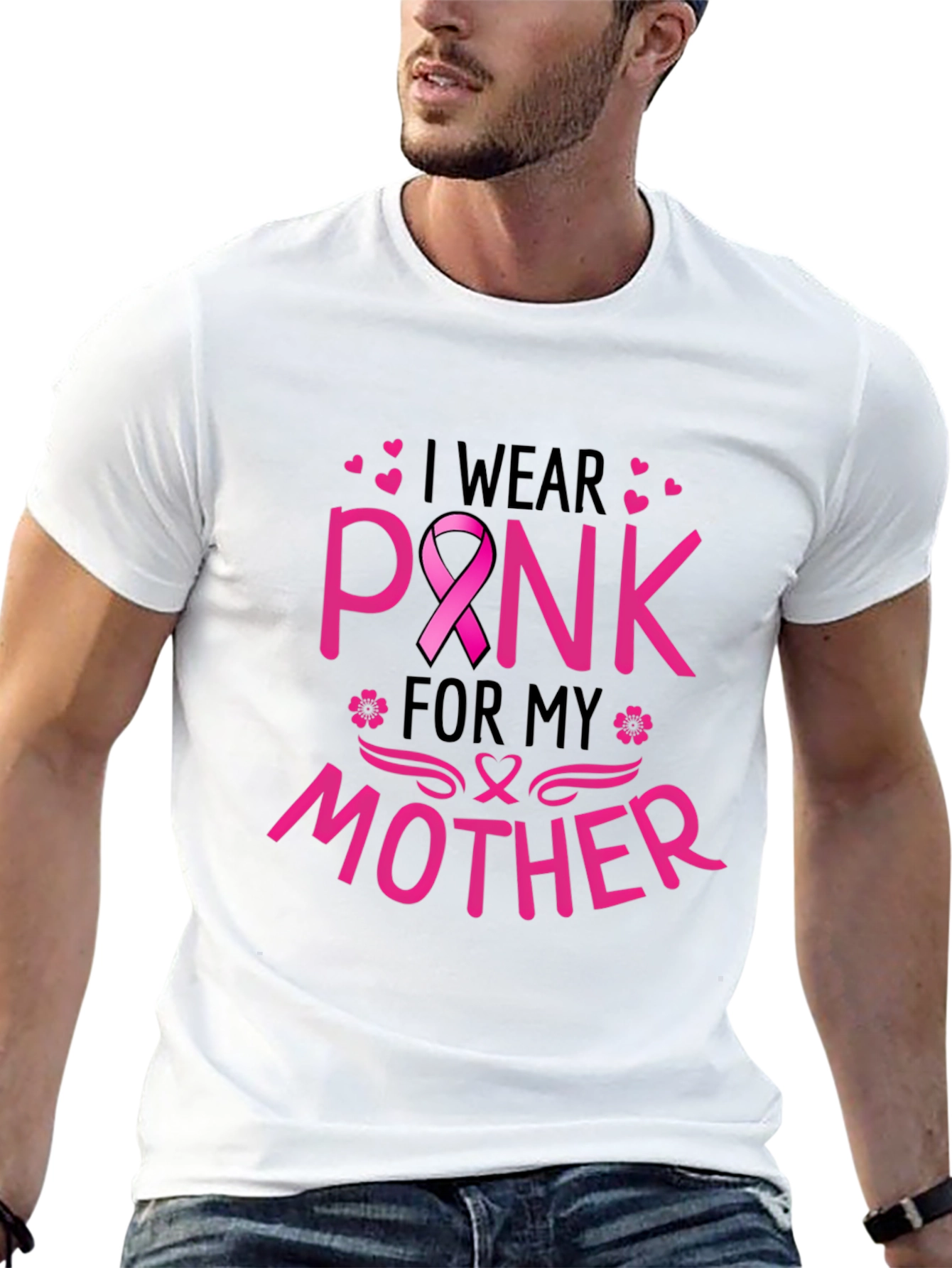 I Wear Pink For My Mother T-Shirt
