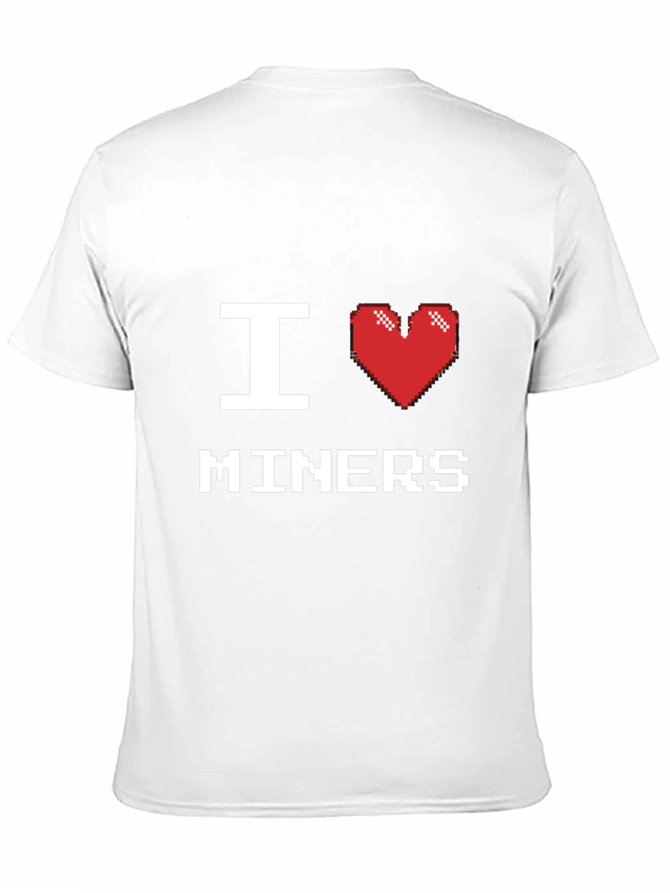 I Heart Miners T-Shirt - Black Cotton Tee