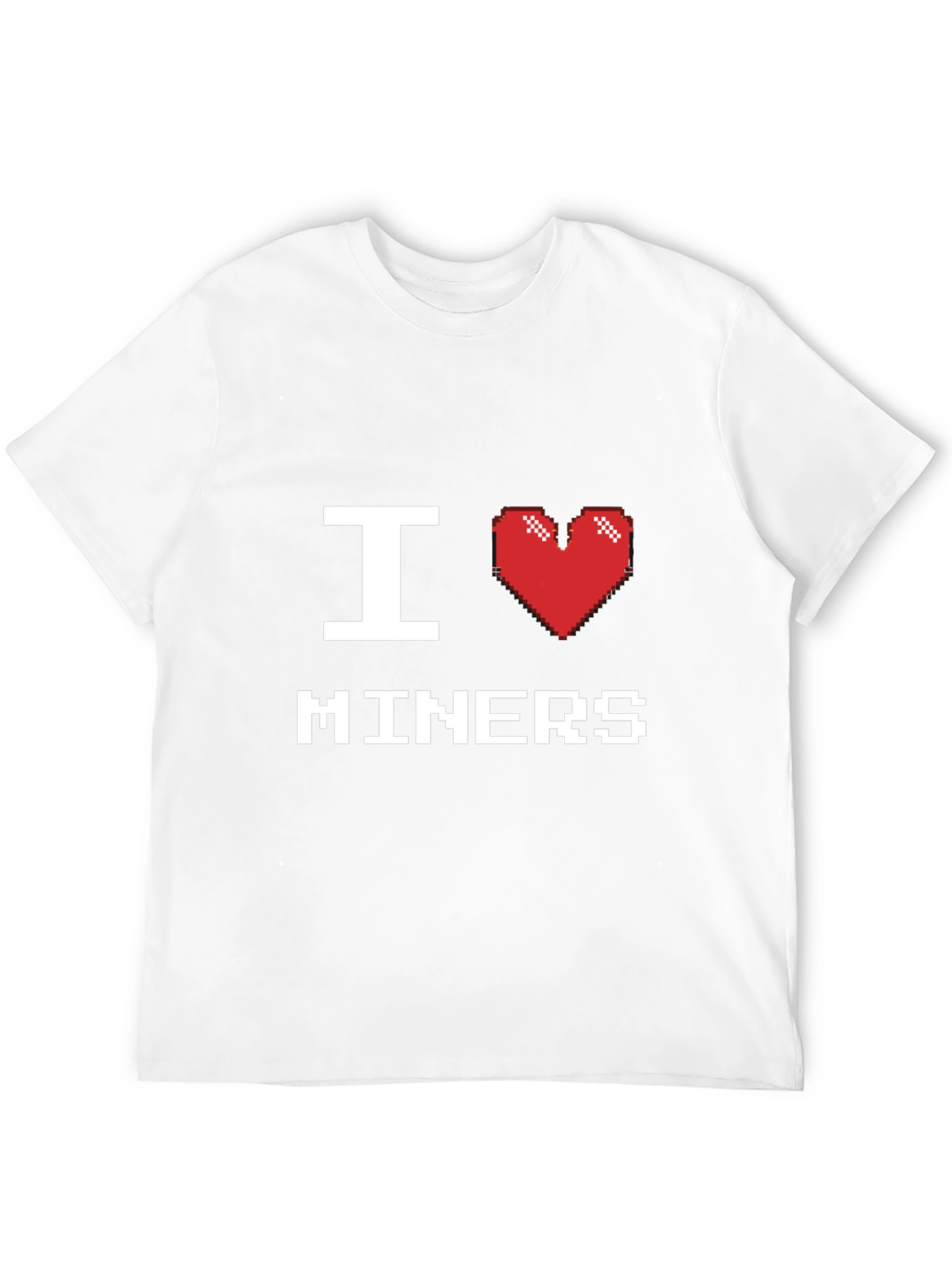 I Heart Miners T-Shirt - Black Cotton Tee