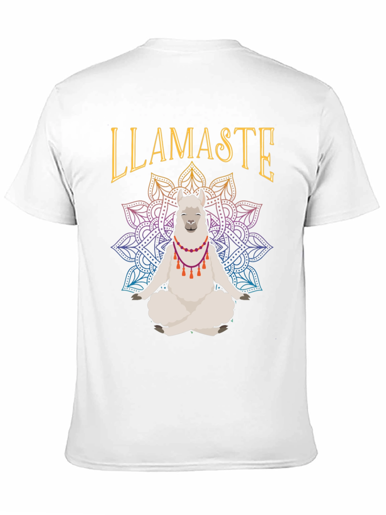 Llamaste Yoga Meditation T-Shirt Funny Llama Tee