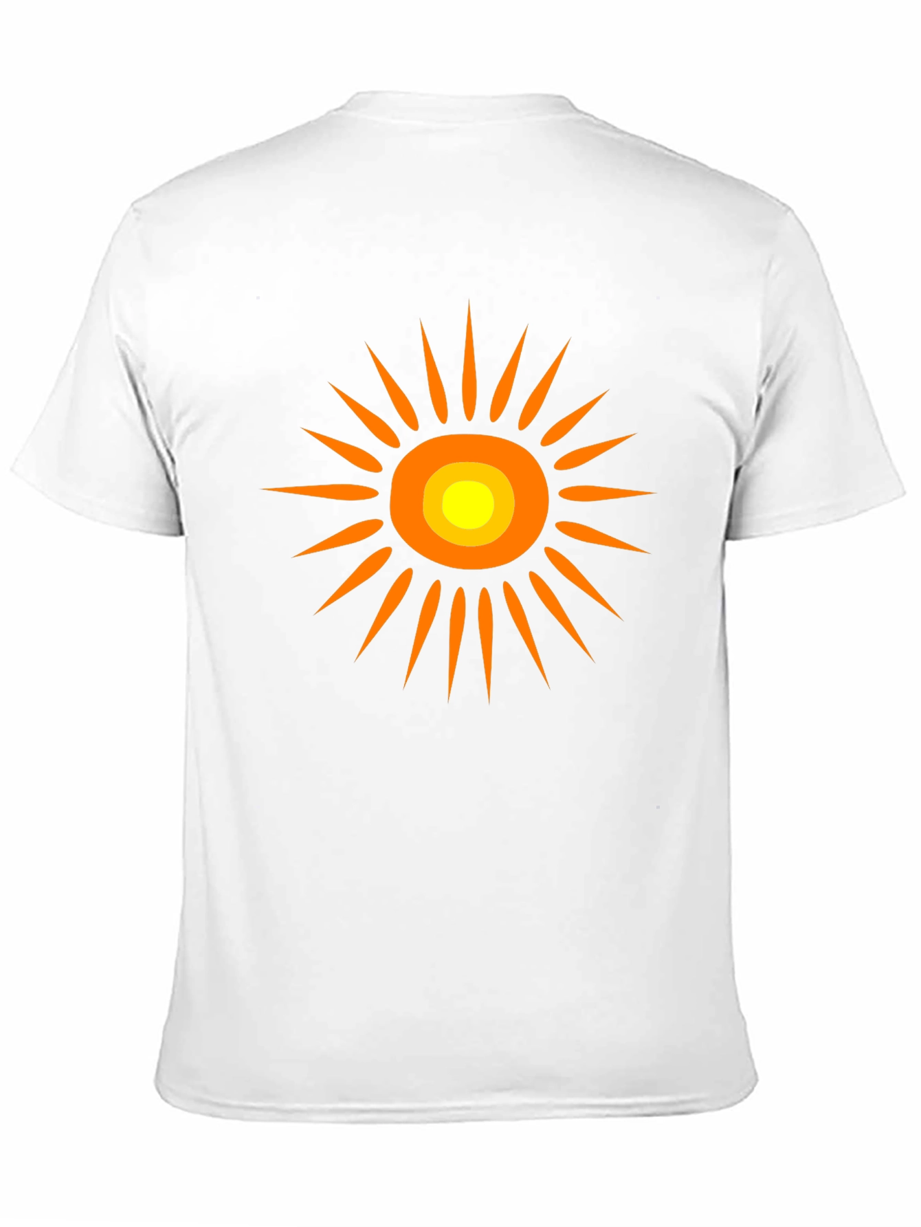 Bold Sun Graphic Tee - Black