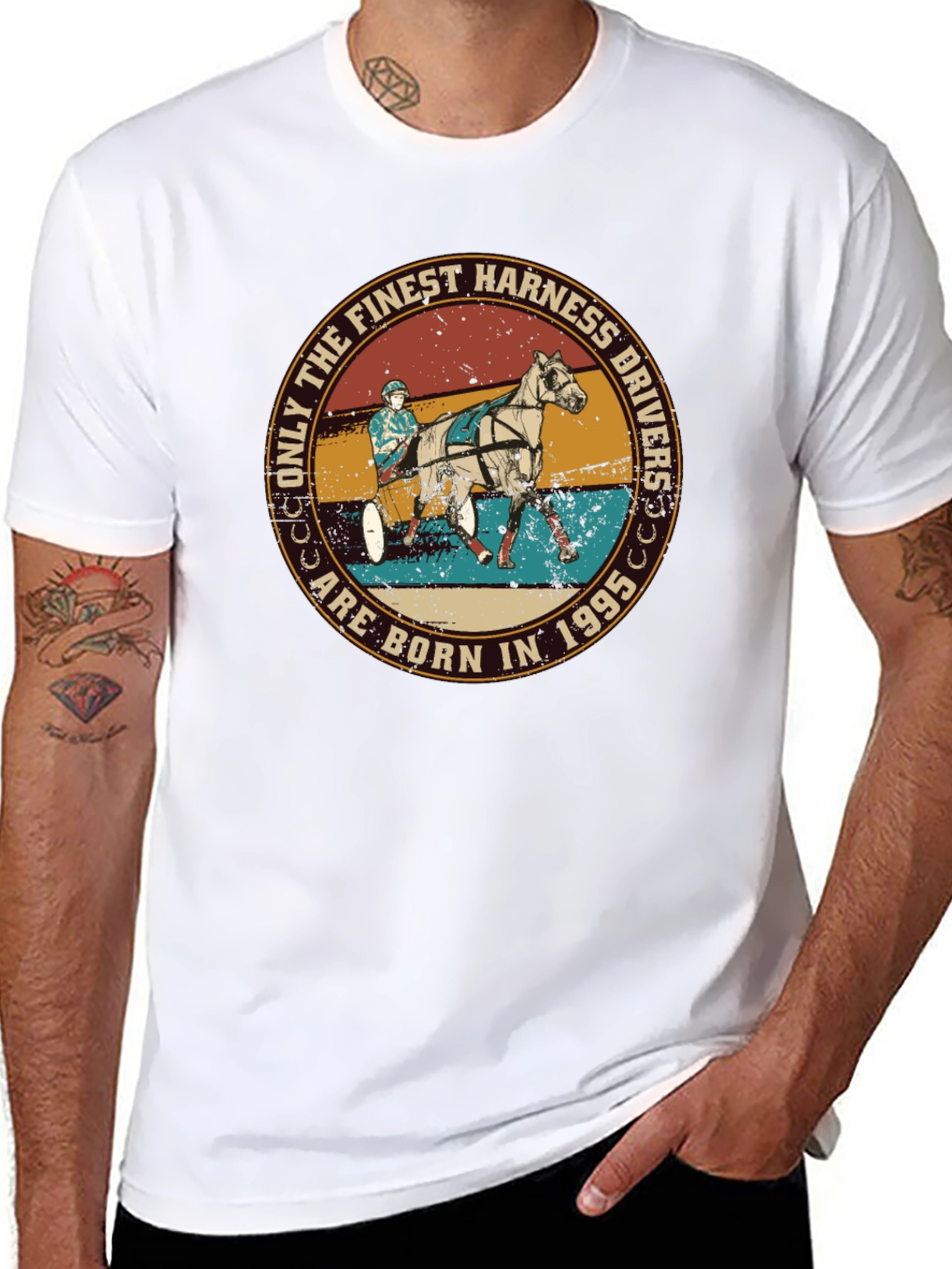 Finest Harness Drivers T-Shirt - Born in 1995