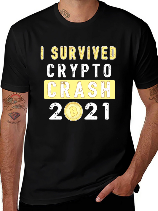 I Survived Crypto Crash 2021 T-Shirt