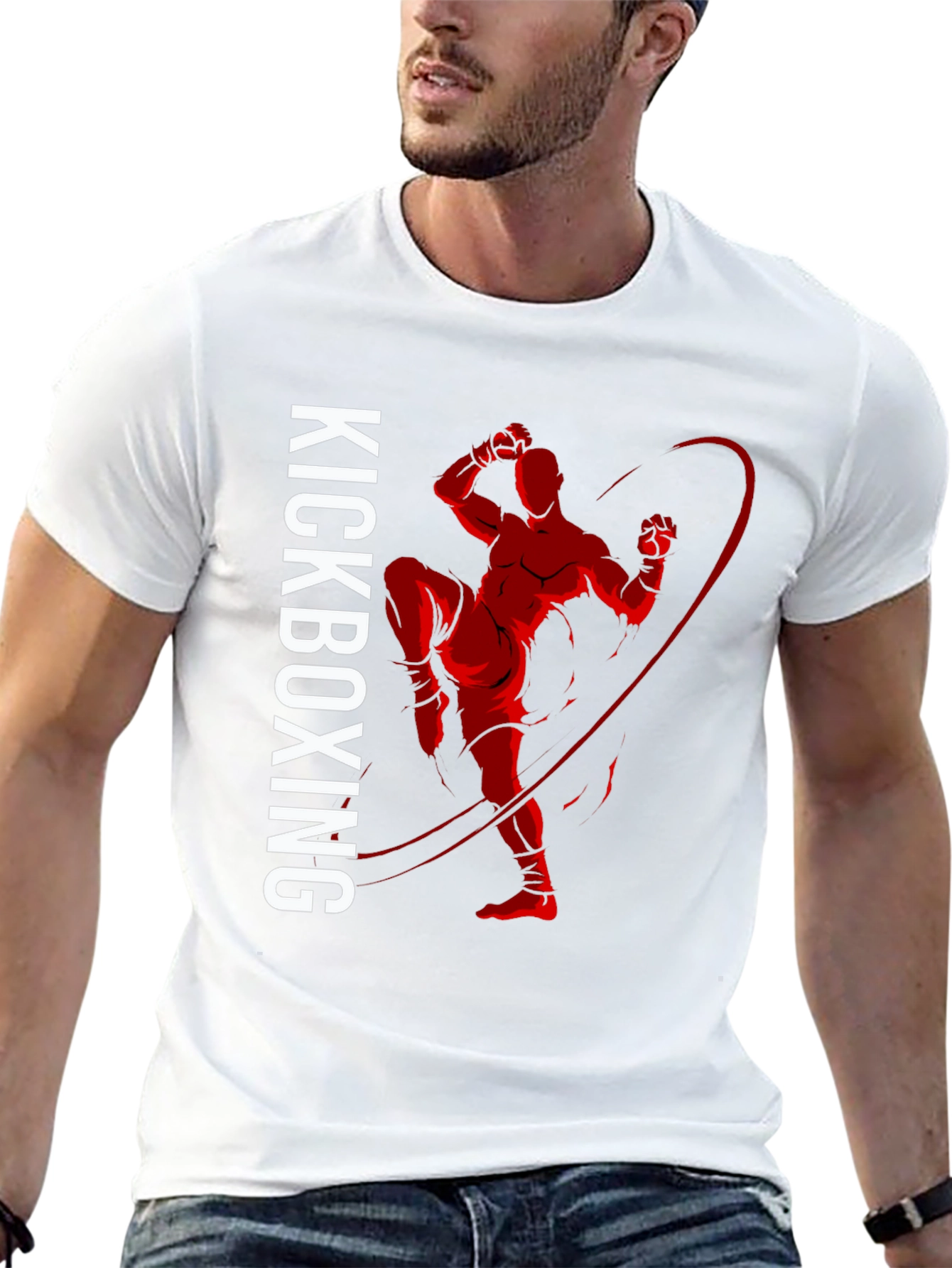 Kickboxing Graphic Tee - Martial Arts T-Shirt