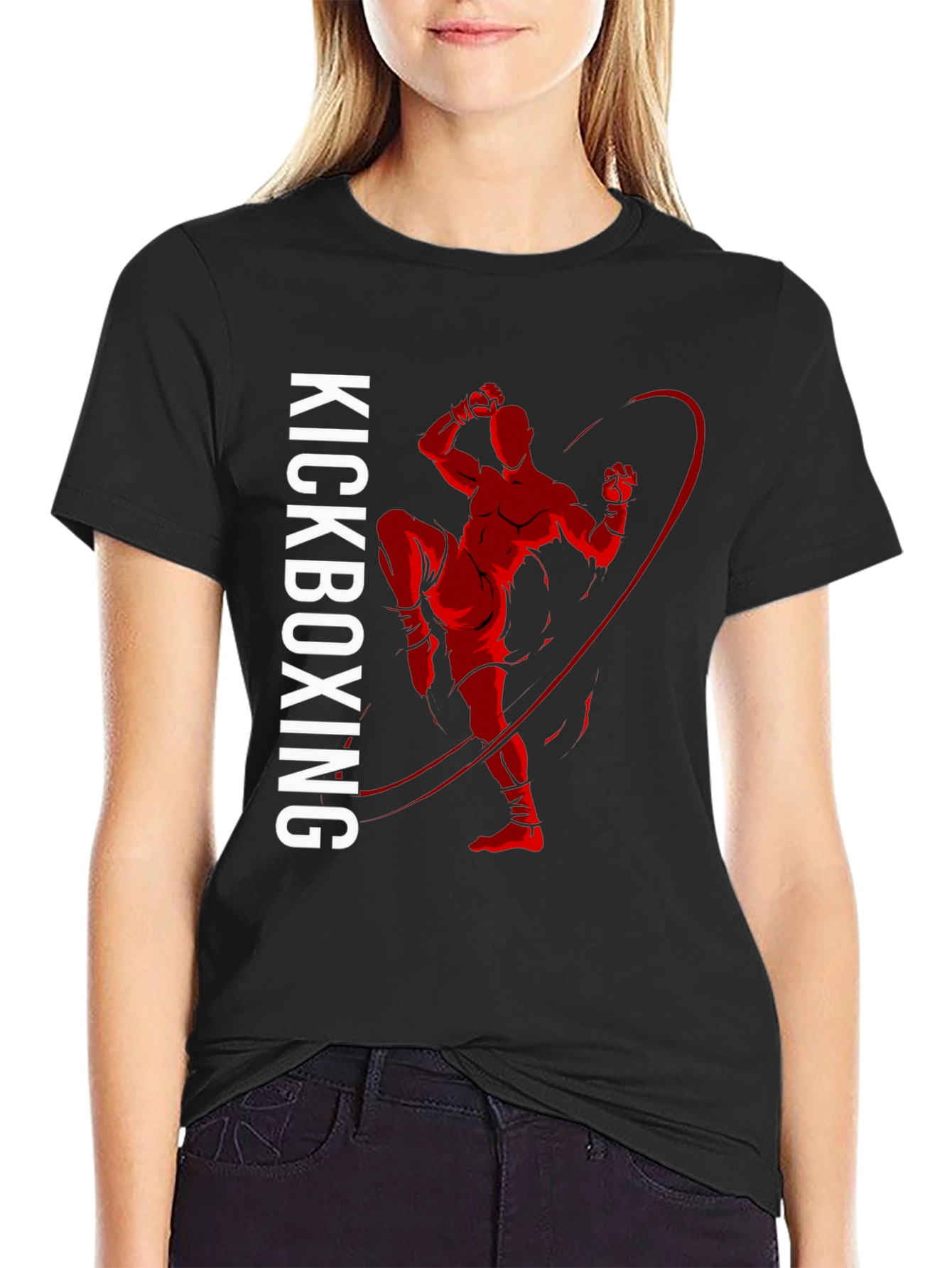 Kickboxing Graphic Tee - Martial Arts T-Shirt