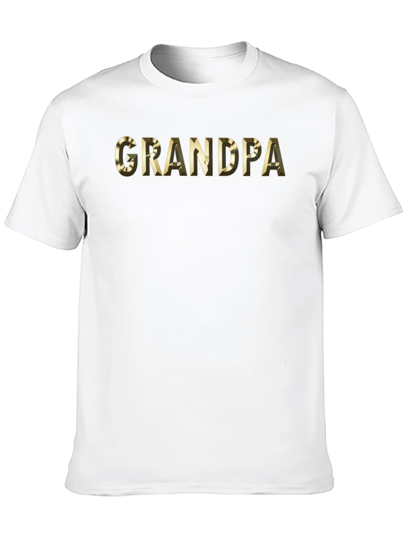 Grandpa Graphic Print Crew Neck T-Shirt