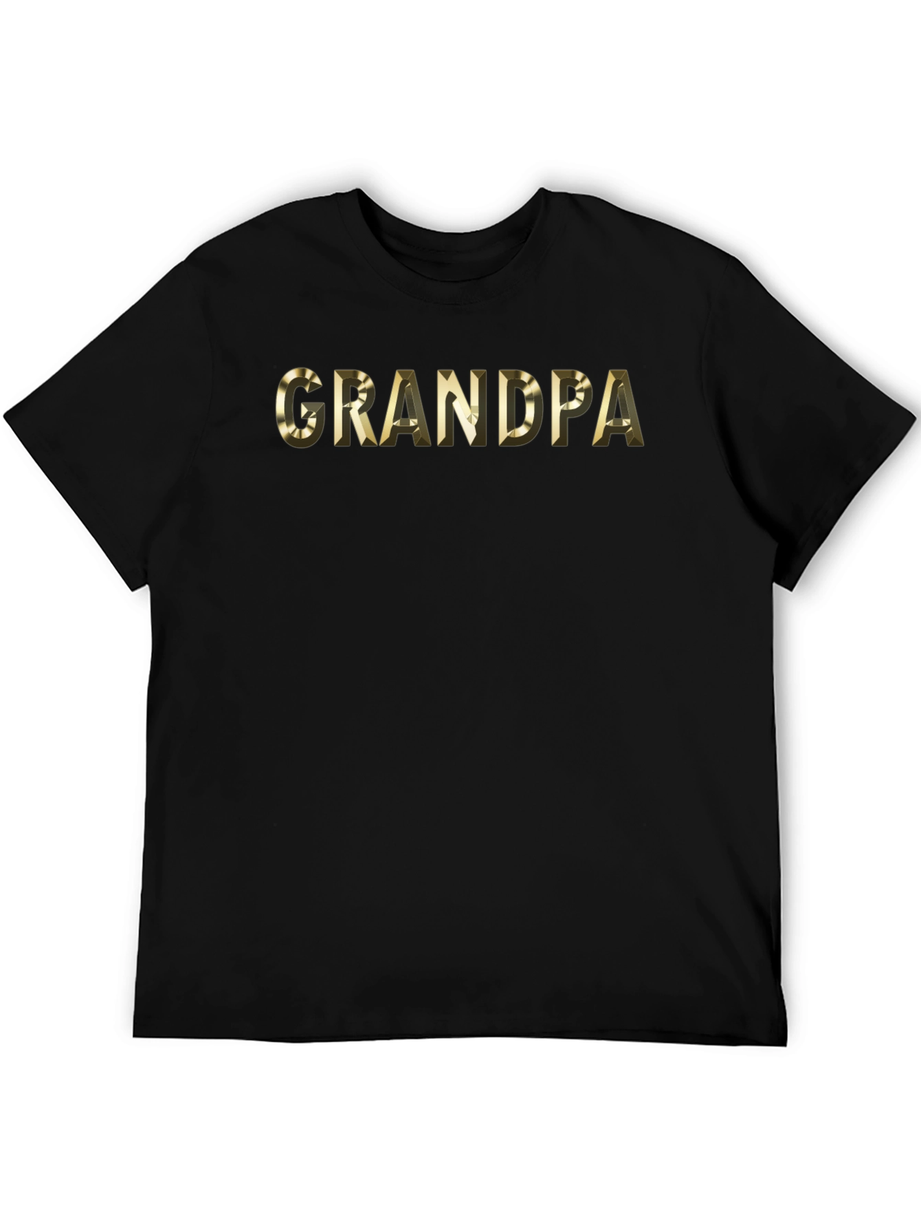 Grandpa Graphic Print Crew Neck T-Shirt