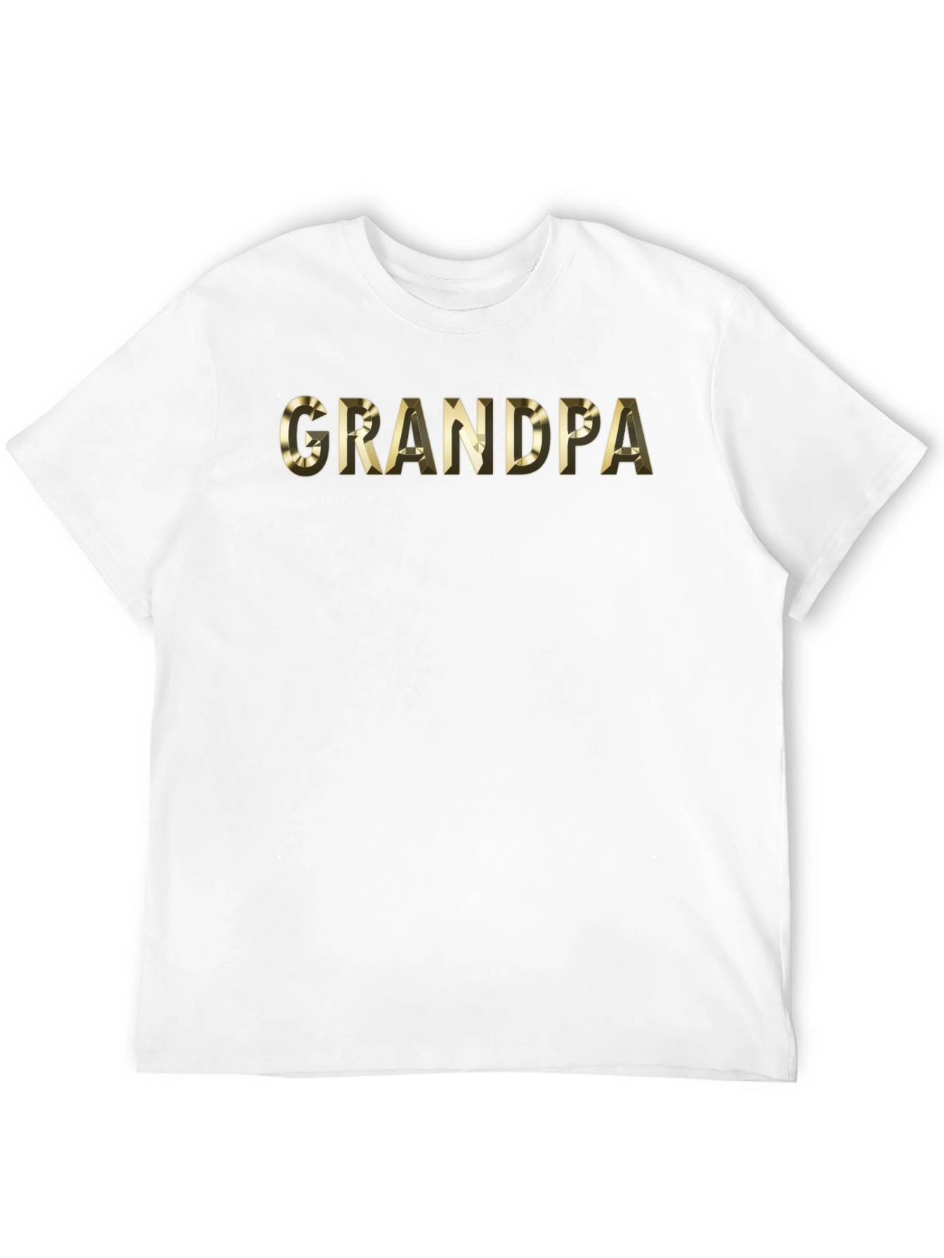 Grandpa Graphic Print Crew Neck T-Shirt