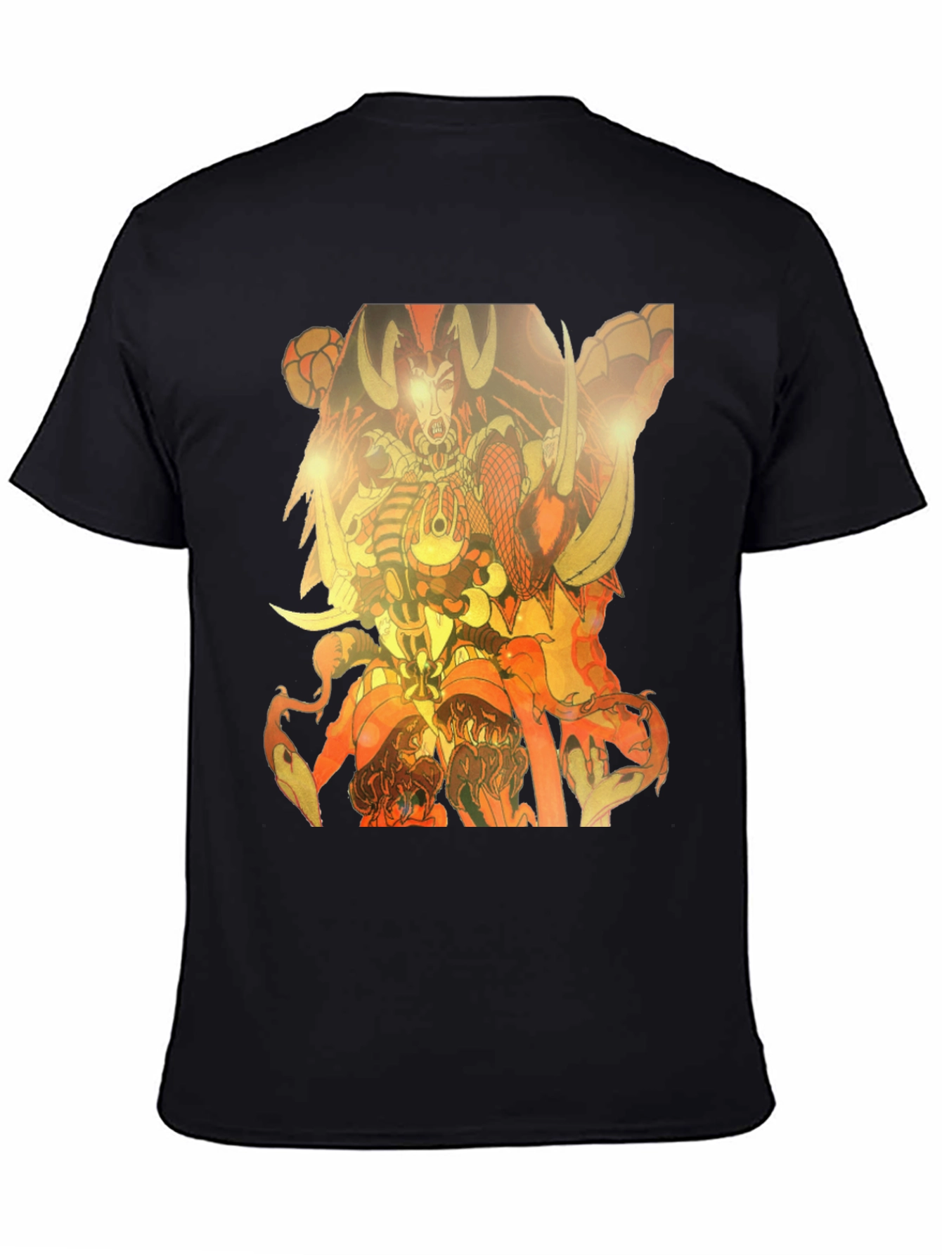 Graphic Print Crew Neck T-Shirt