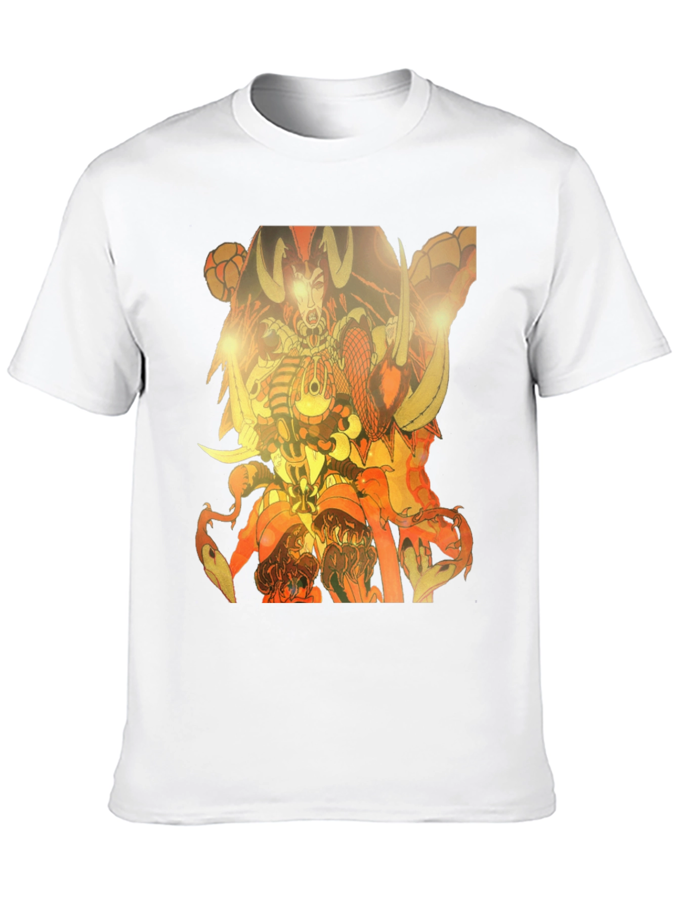 Graphic Print Crew Neck T-Shirt
