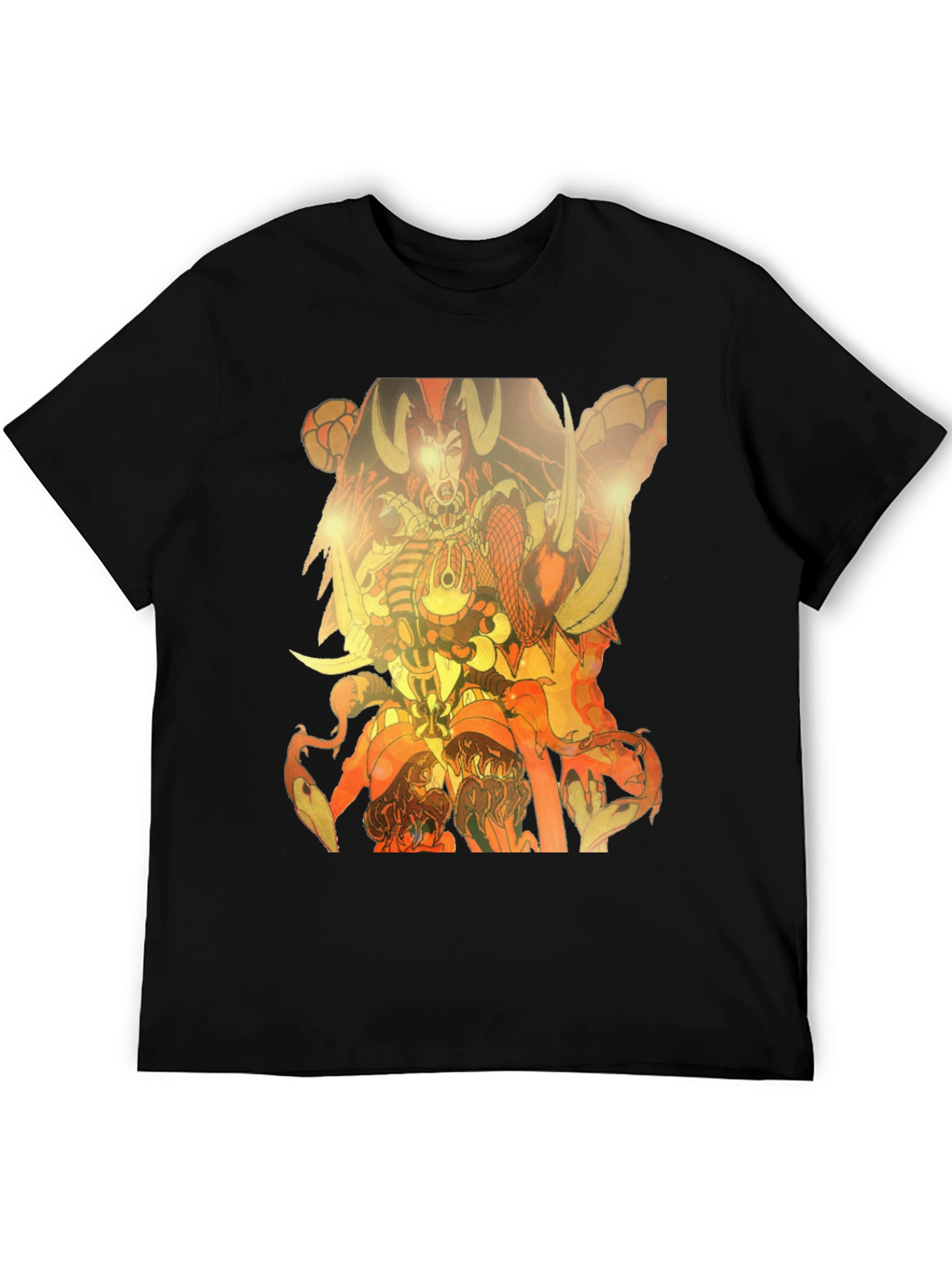 Graphic Print Crew Neck T-Shirt