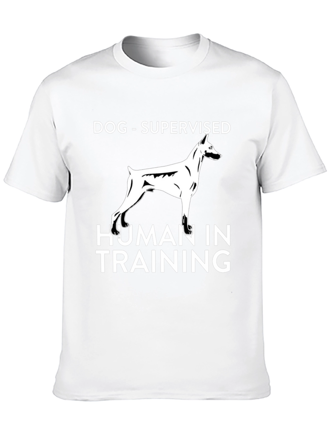 Dog Supervised Human in Training T-Shirt