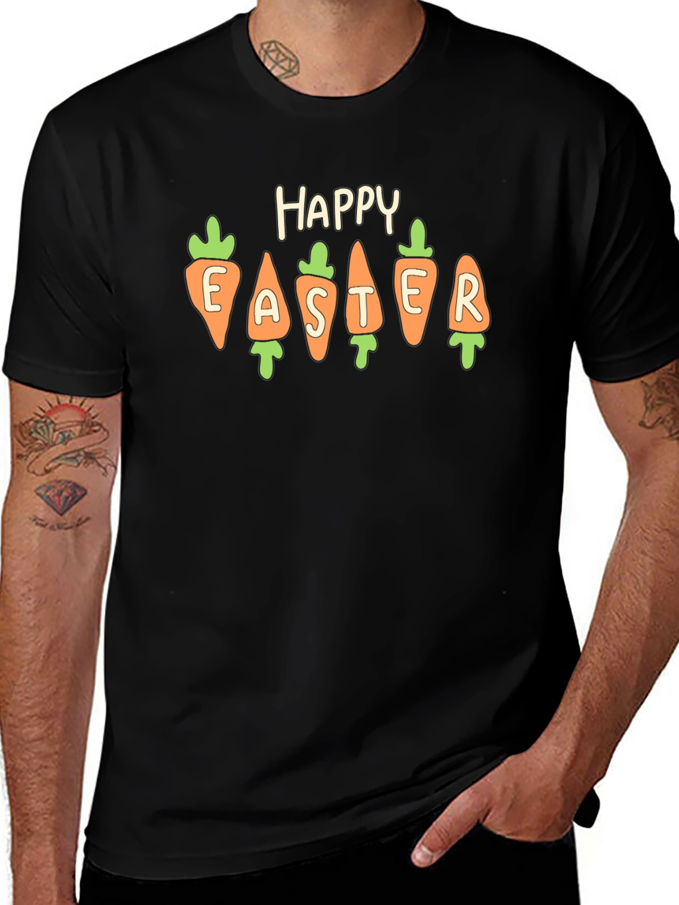 Happy Easter Carrot Tee - Unisex