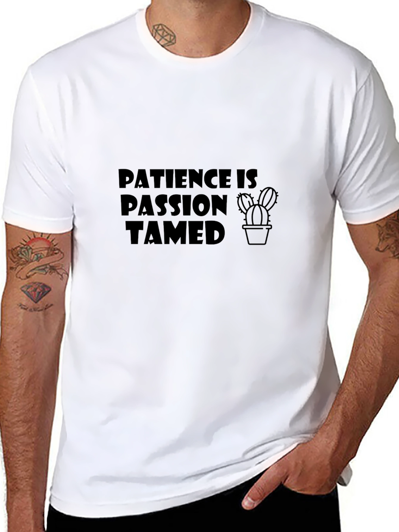 Patience is Passion Tamed - Unisex Graphic Tee