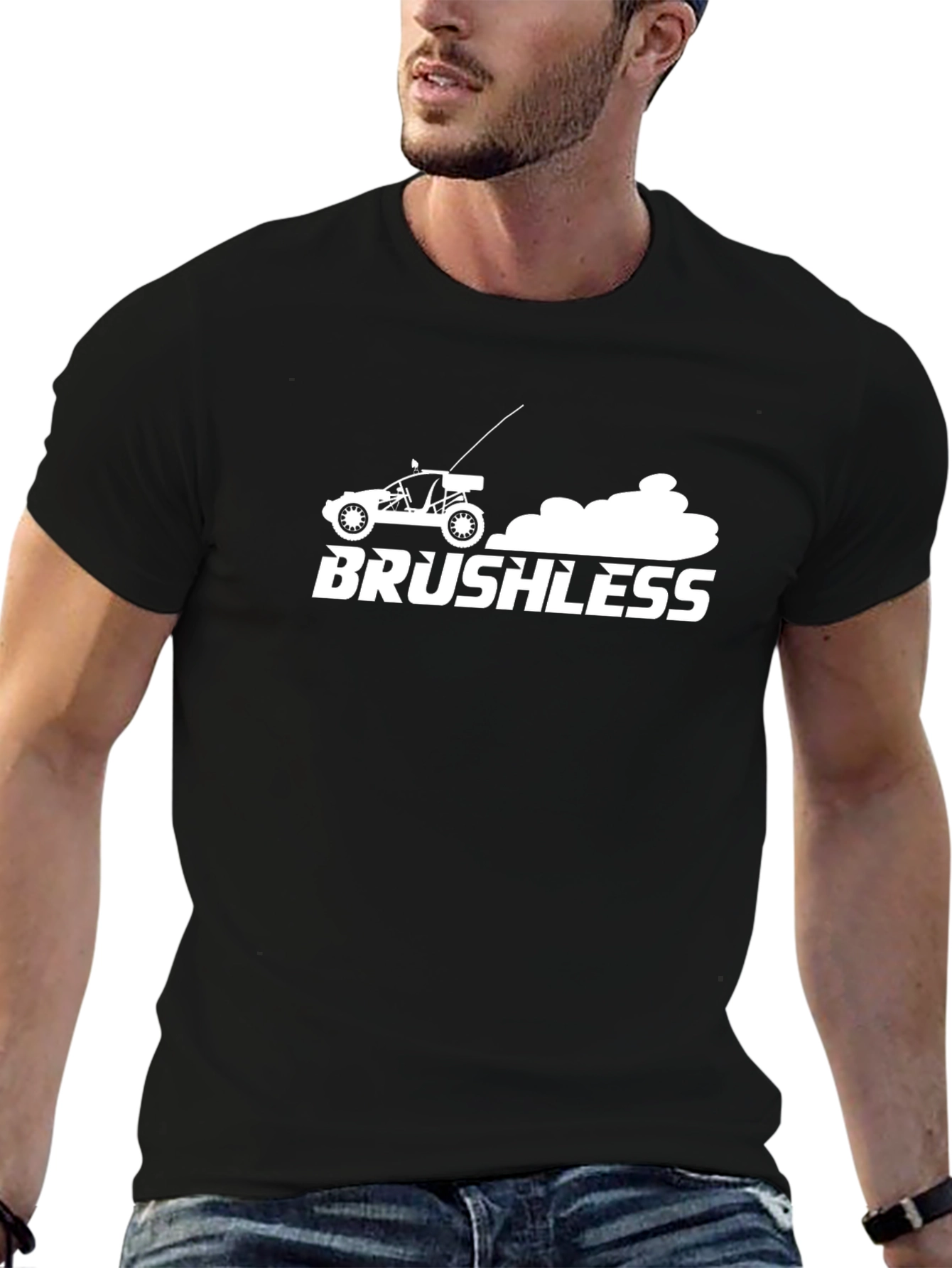 Brushless RC Buggy T-Shirt - Black