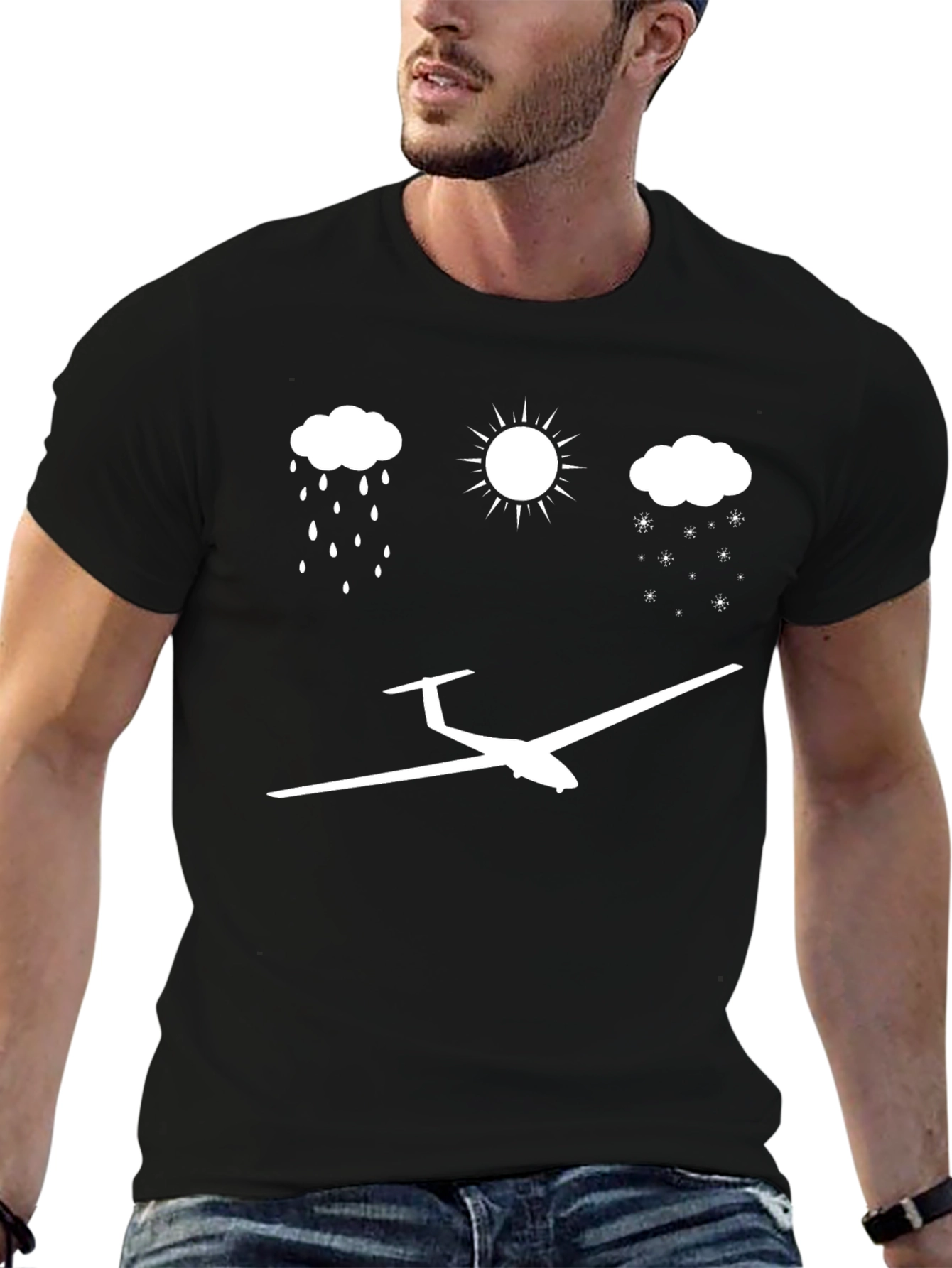 Glider Weather Graphic Tee
