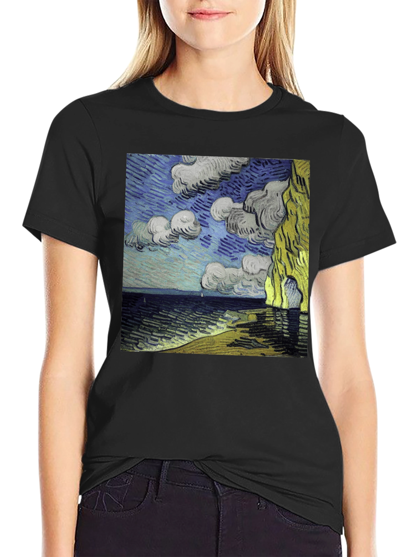 Van Gogh Seascape Graphic Tee