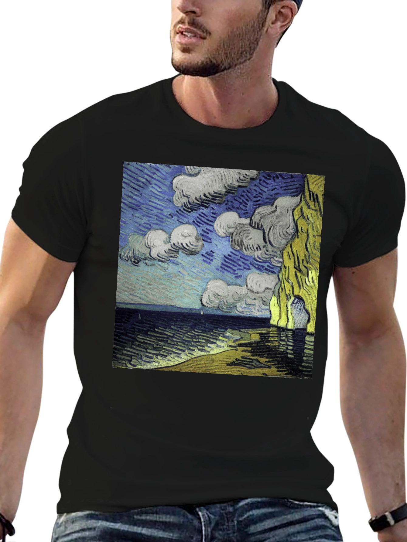 Van Gogh Seascape Graphic Tee