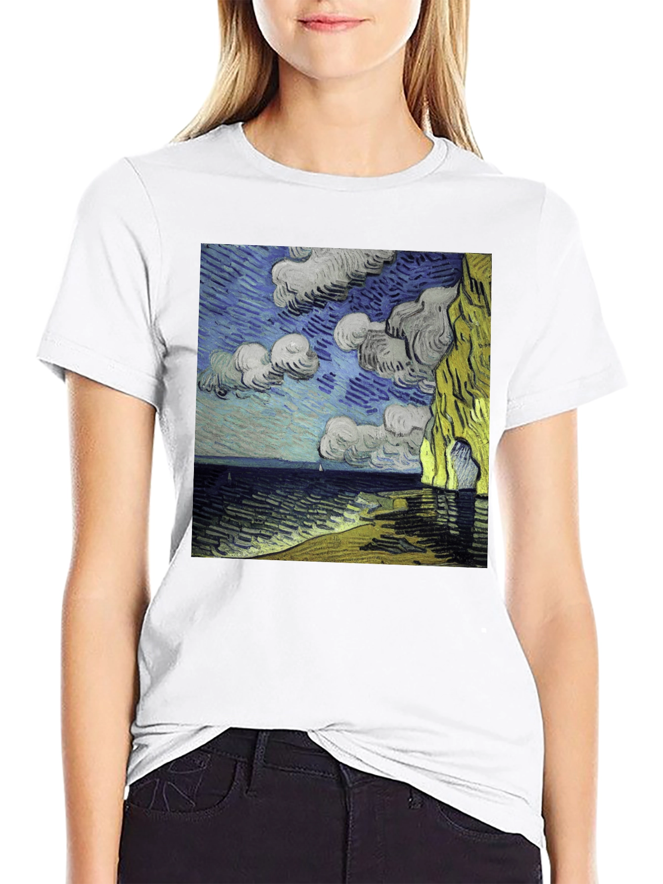 Van Gogh Seascape Graphic Tee