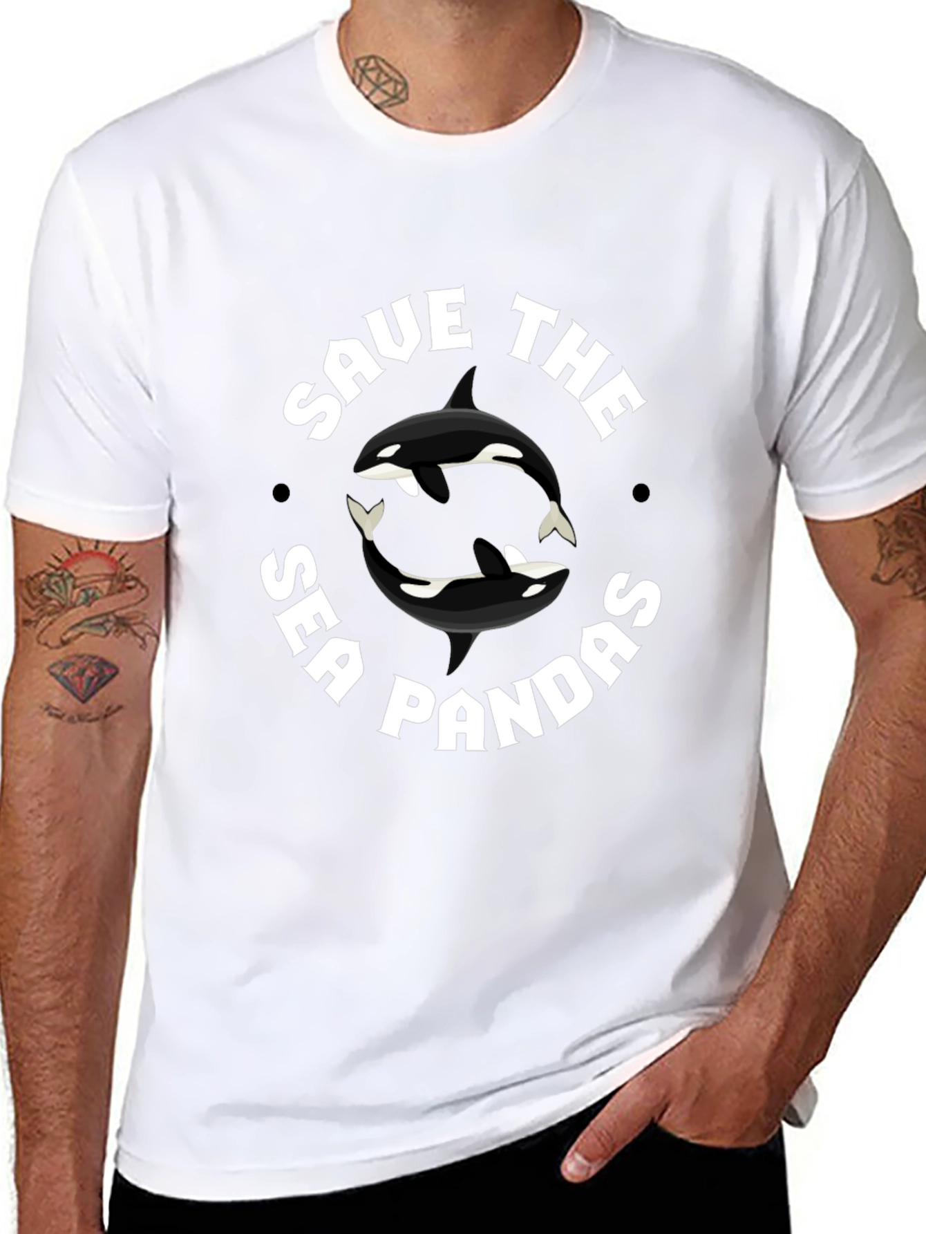 Save The Sea Pandas T-Shirt