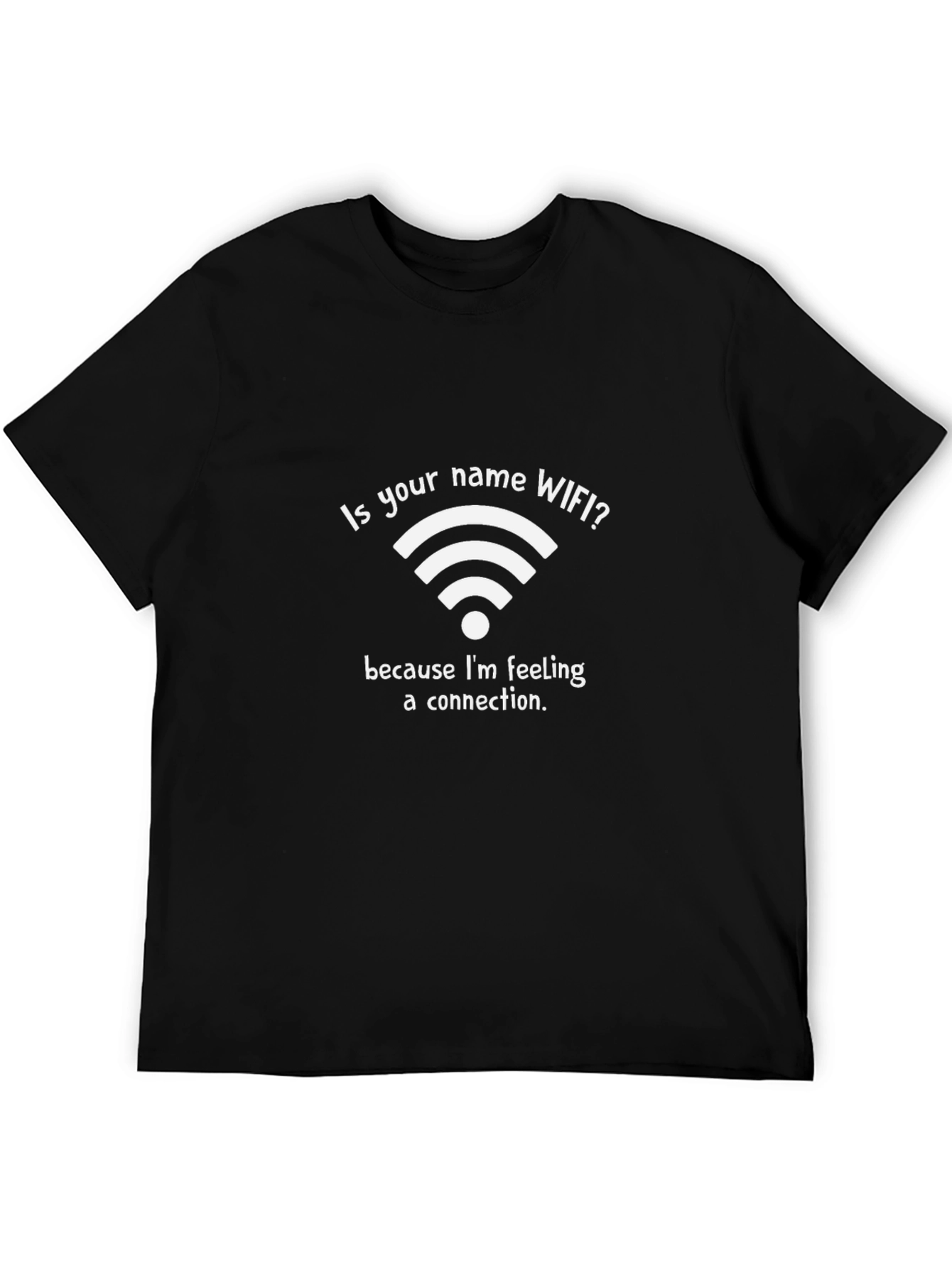 WiFi Connection Funny Graphic T-Shirt