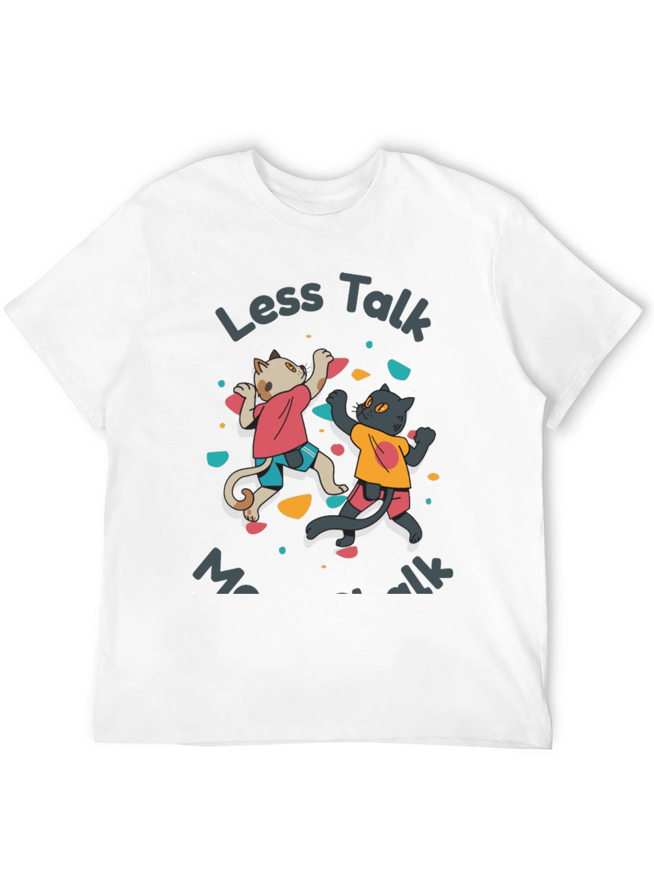 Less Talk More Chalk Graphic Tee