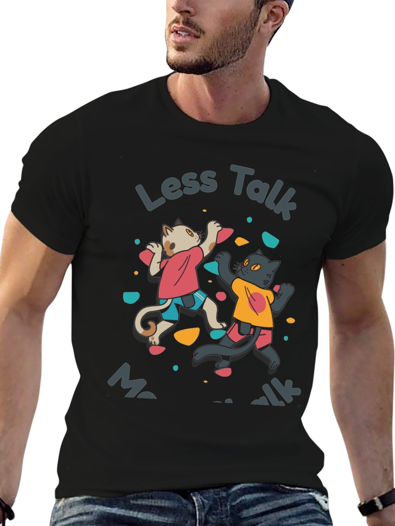 Less Talk More Chalk Graphic Tee