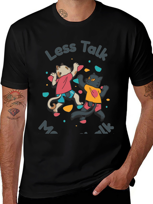 Less Talk More Chalk Graphic Tee
