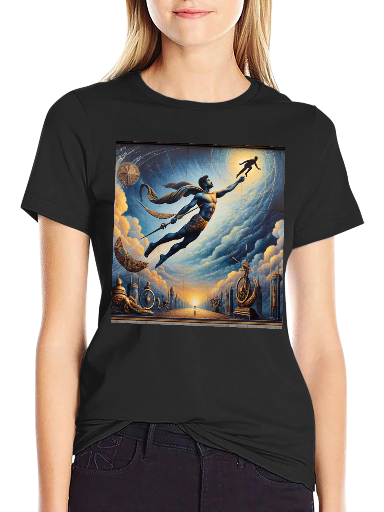 Celestial Reach Graphic Tee