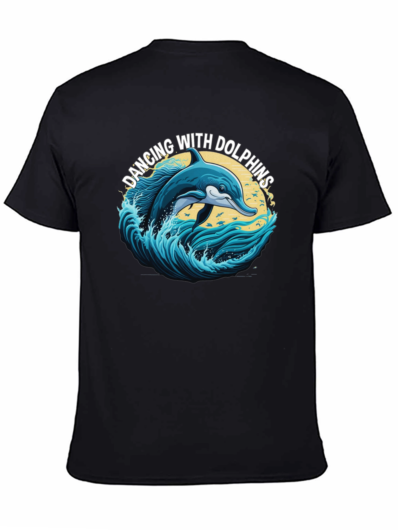Dancing with Dolphins Graphic T-Shirt