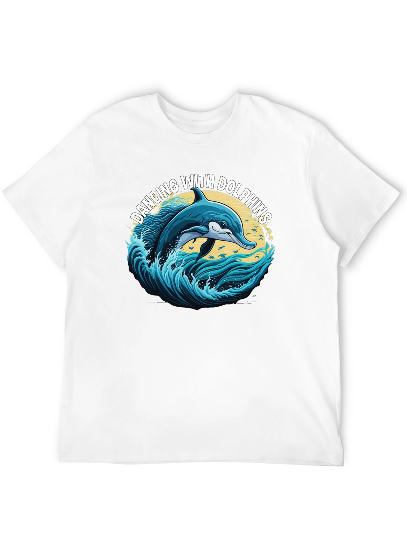 Dancing with Dolphins Graphic T-Shirt