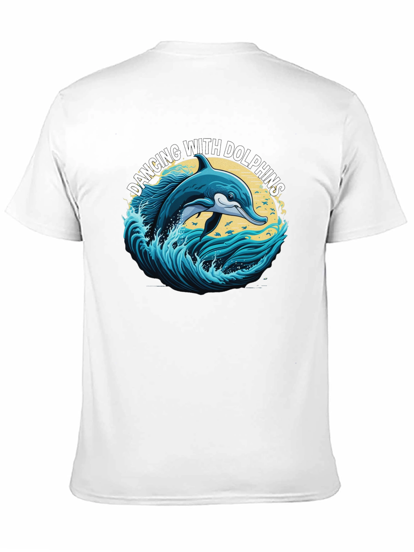Dancing with Dolphins Graphic T-Shirt