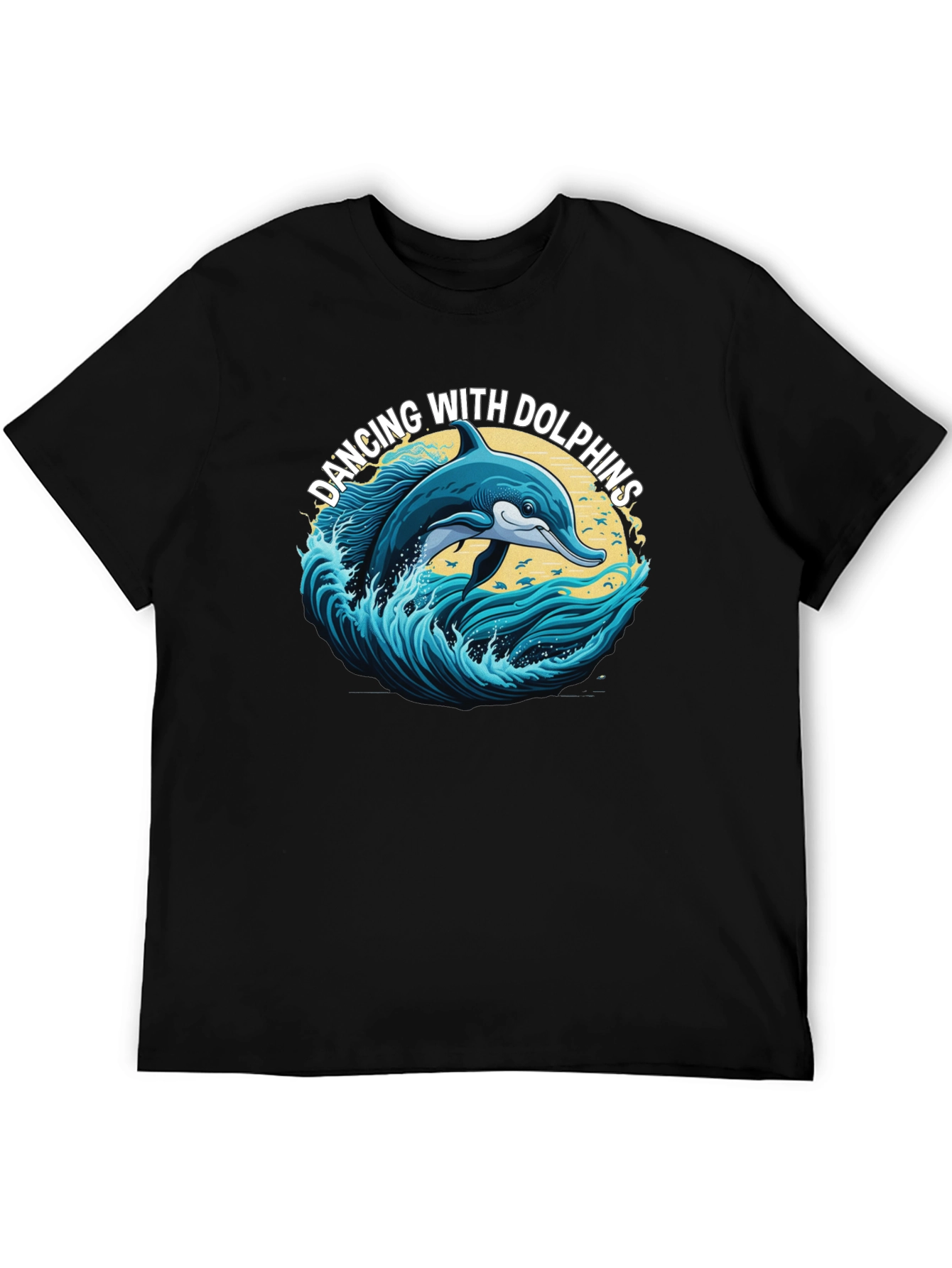 Dancing with Dolphins Graphic T-Shirt