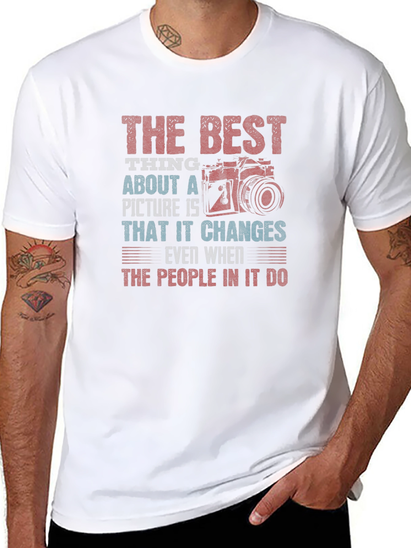 The Best Thing About a Picture T-Shirt
