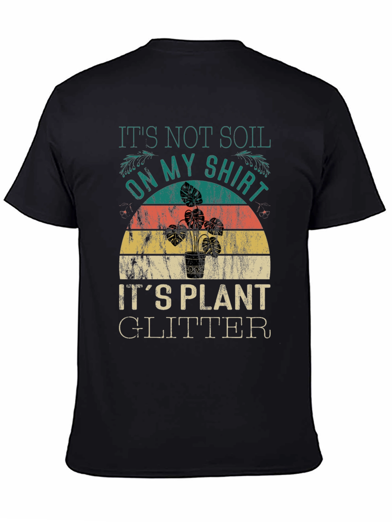 Plant Glitter Graphic Tee - Soil Shirt Alternative