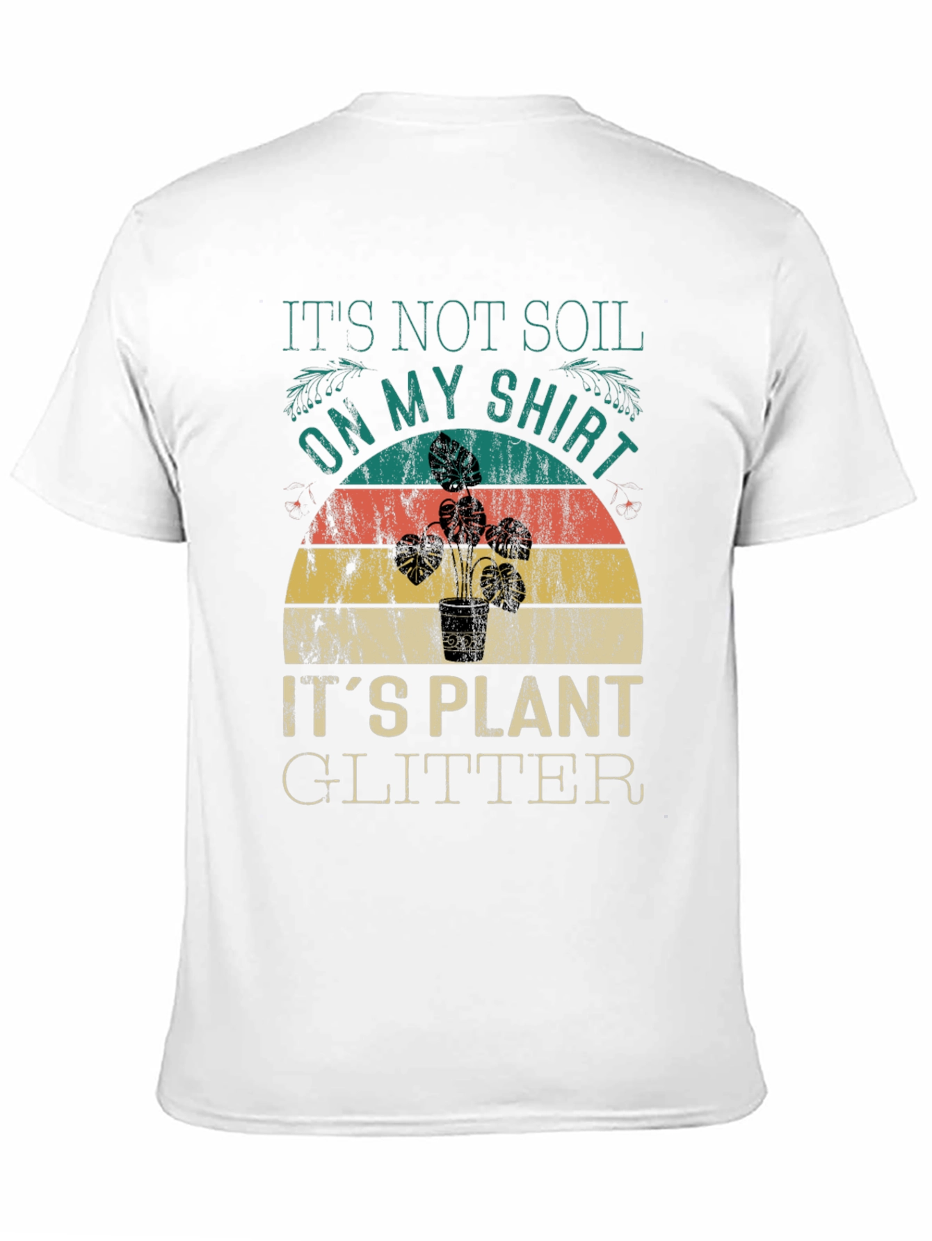 Plant Glitter Graphic Tee - Soil Shirt Alternative