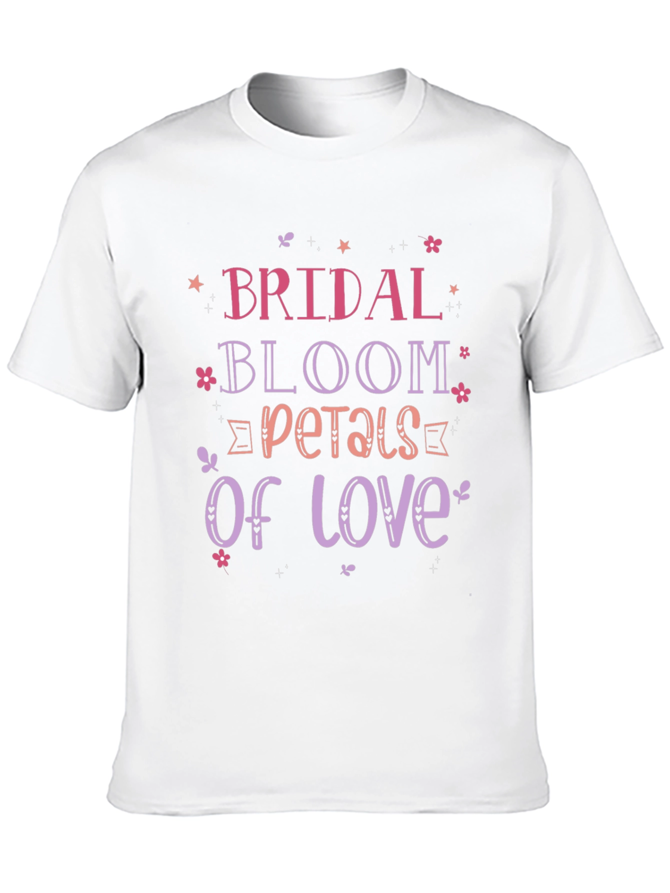 Bridal Bloom T-Shirt - Of Love Design