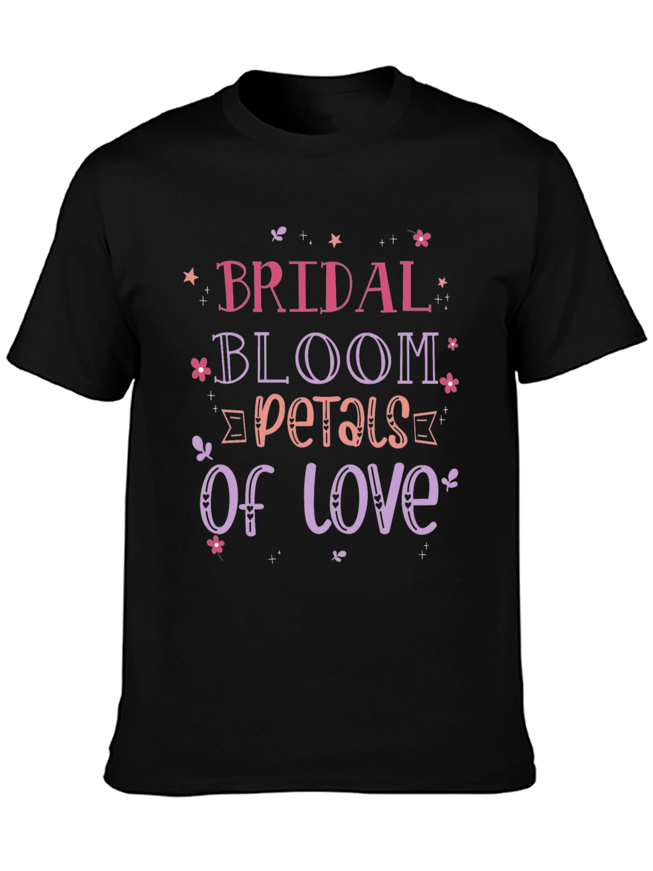 Bridal Bloom T-Shirt - Of Love Design