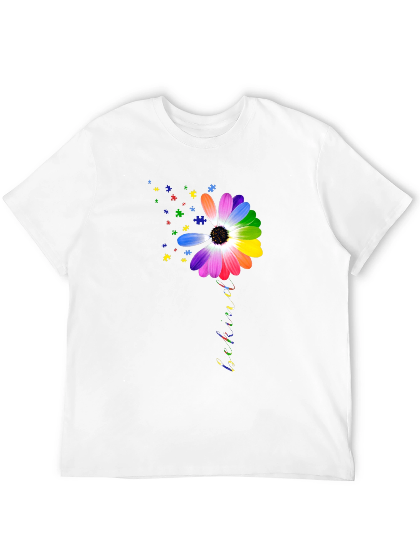 Be Kind Autism Awareness Flower T-Shirt
