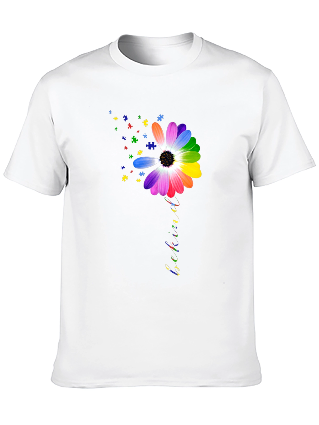 Be Kind Autism Awareness Flower T-Shirt