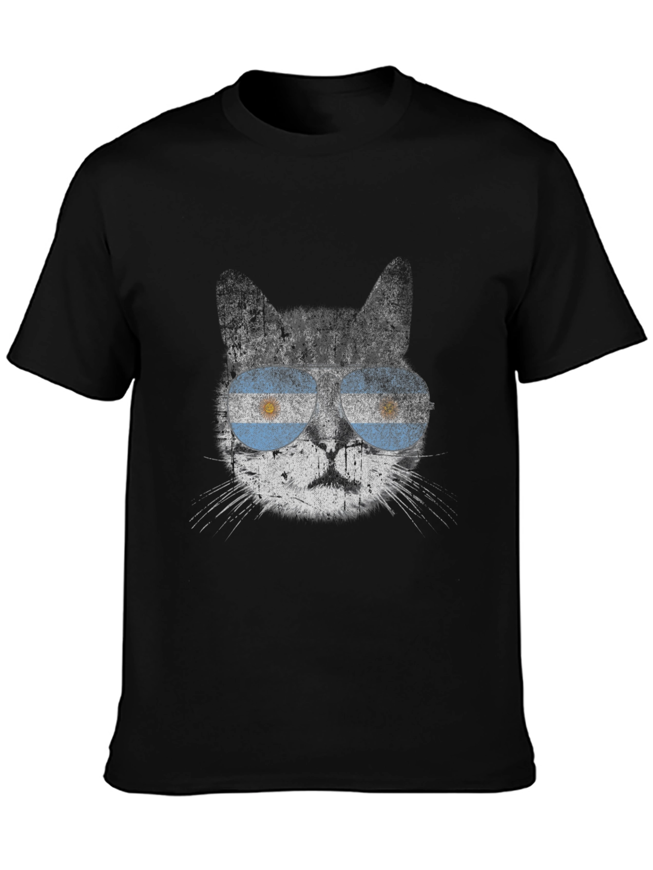 Argentina Cat Sunglasses T-Shirt
