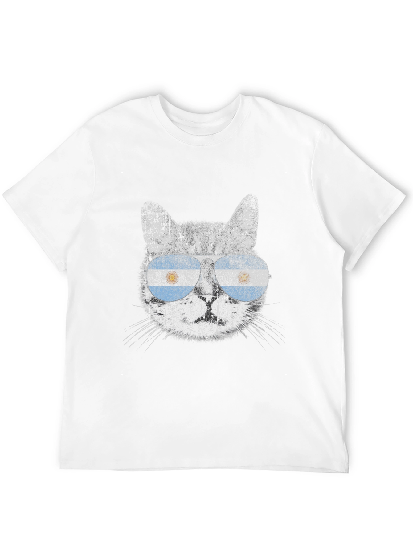 Argentina Cat Sunglasses T-Shirt