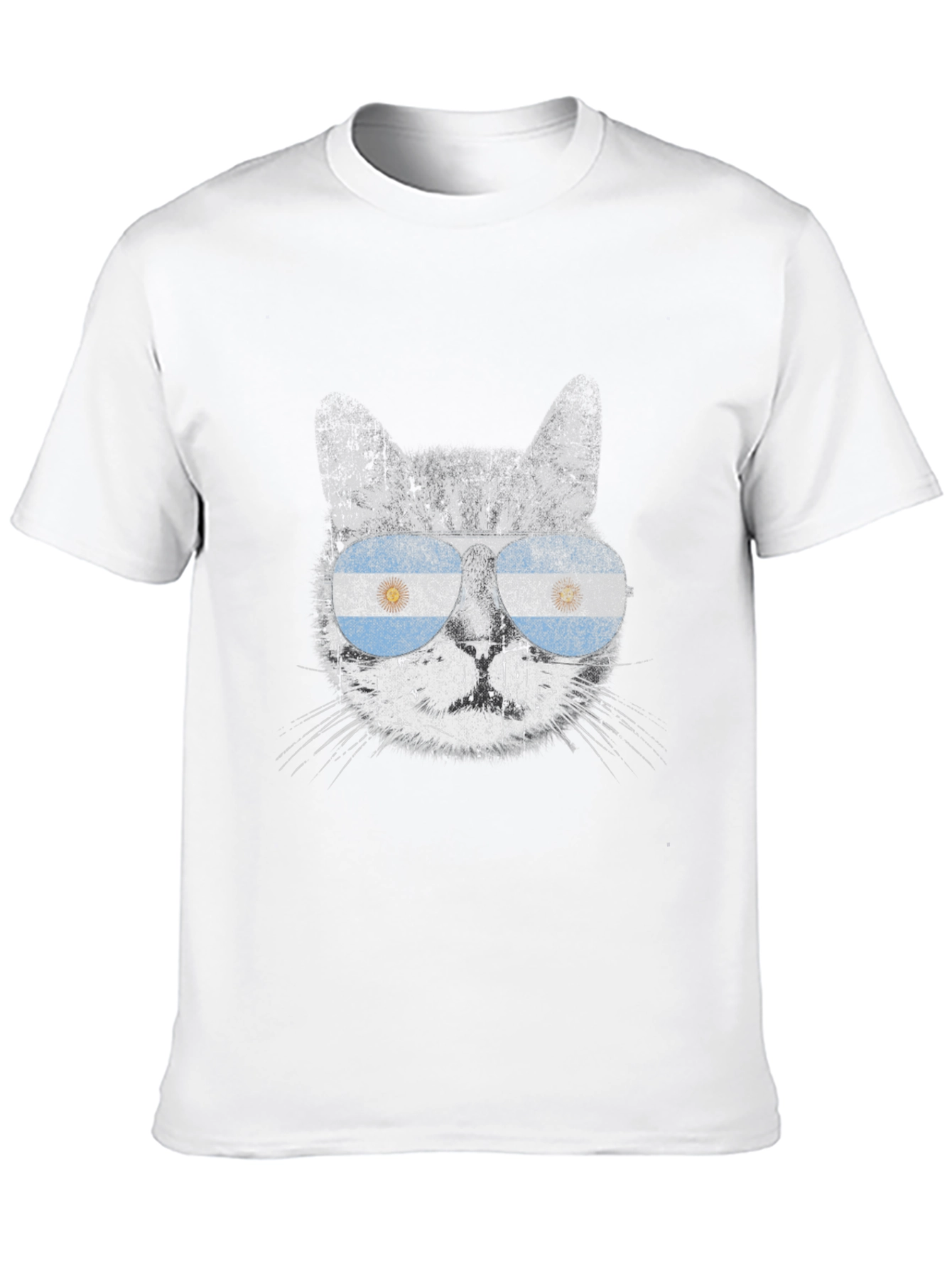 Argentina Cat Sunglasses T-Shirt