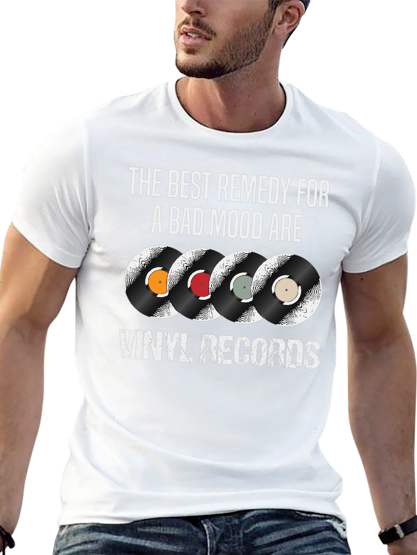 Vinyl Records Remedy T-Shirt