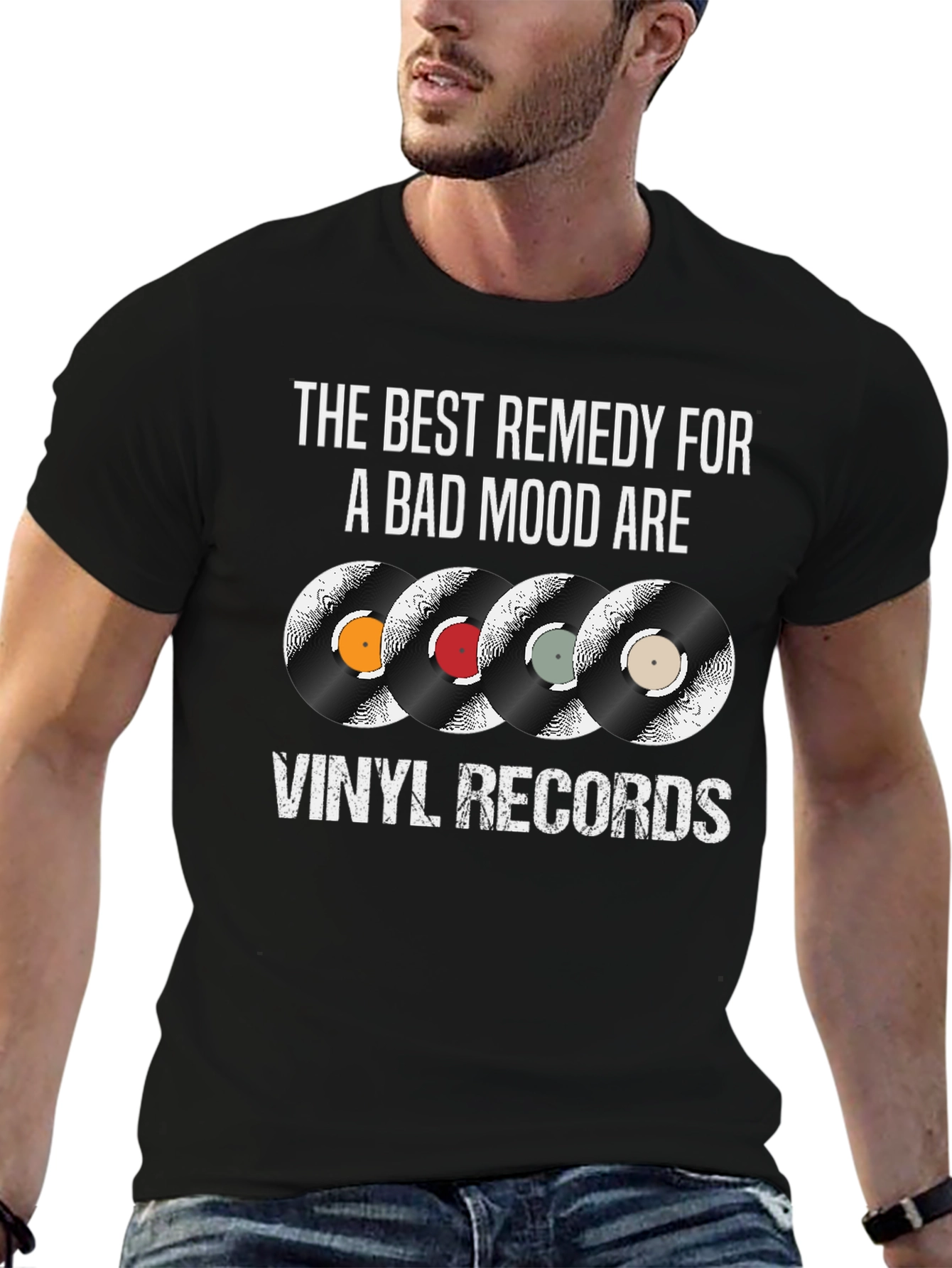 Vinyl Records Remedy T-Shirt