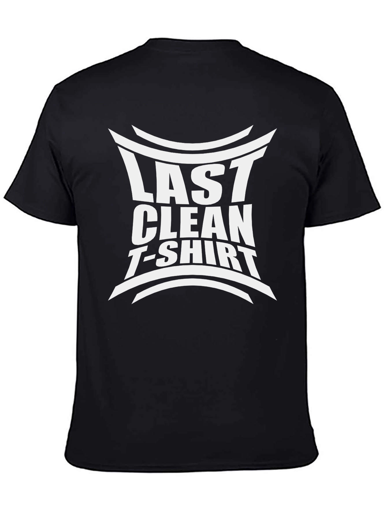 Last Clean T-Shirt Graphic Tee - Black