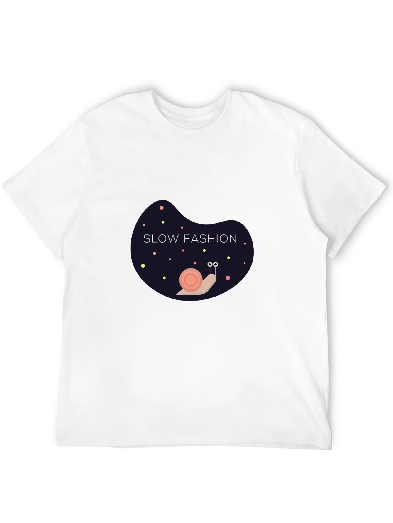Slow Fashion Snail Graphic Tee