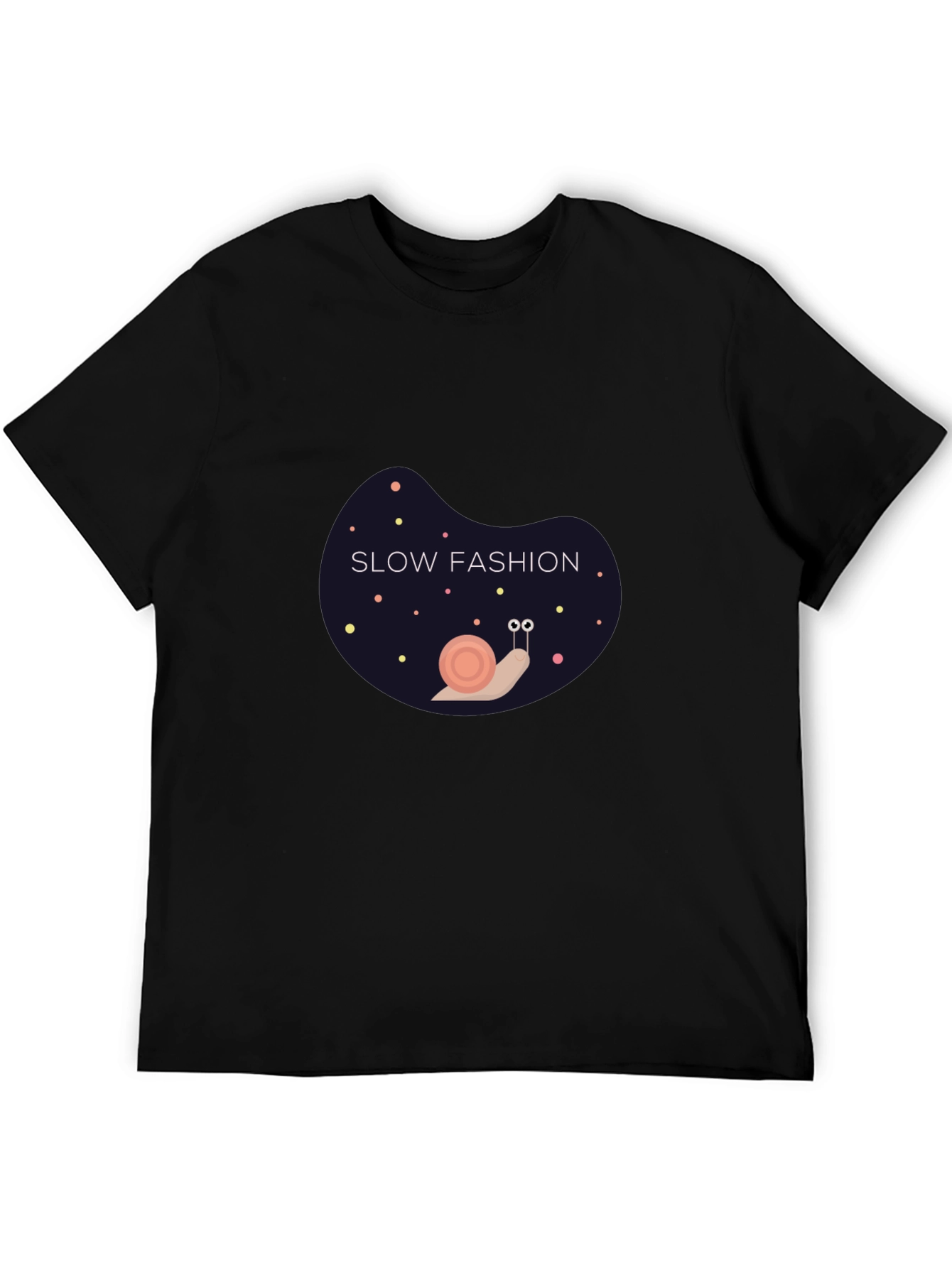 Slow Fashion Snail Graphic Tee