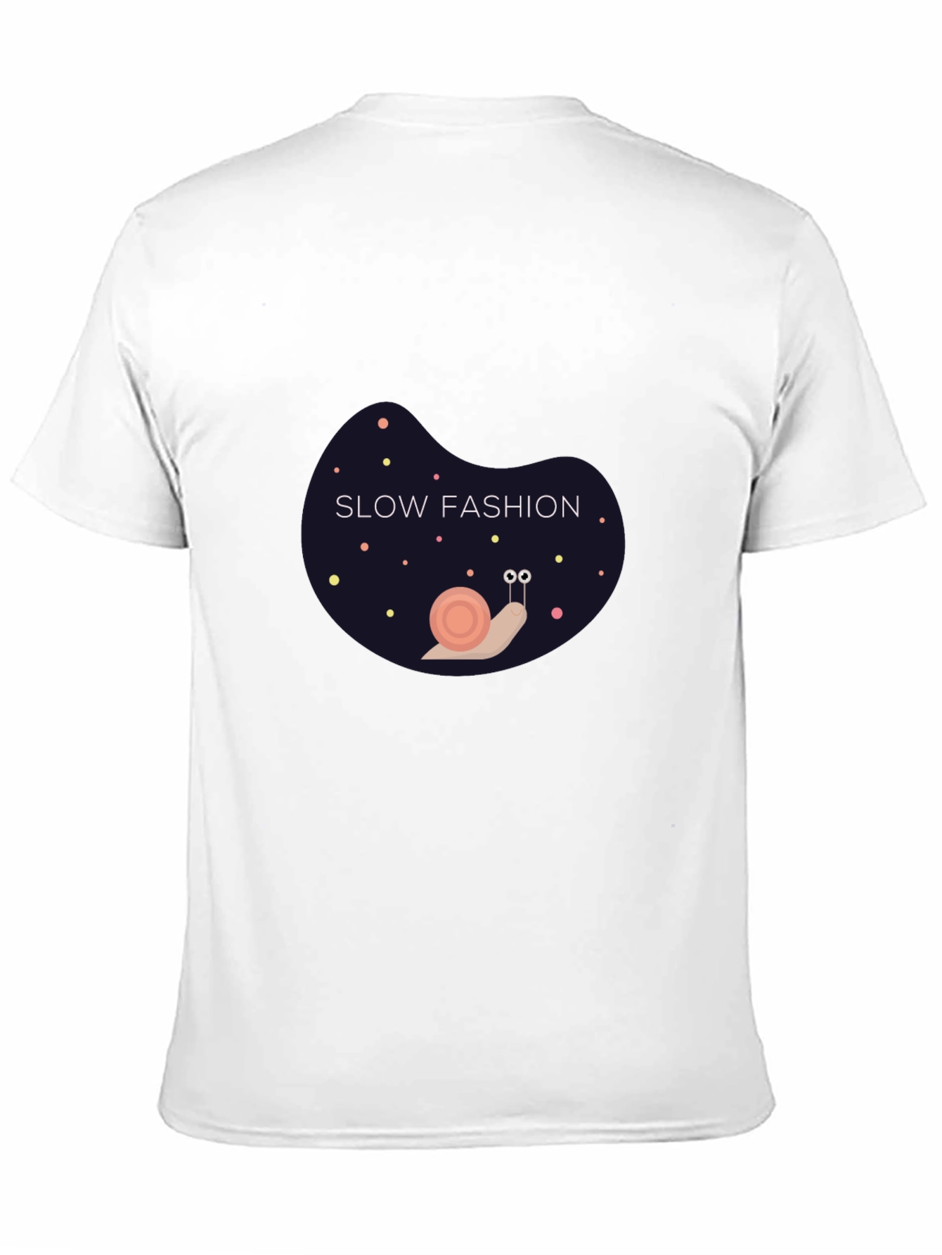 Slow Fashion Snail Graphic Tee